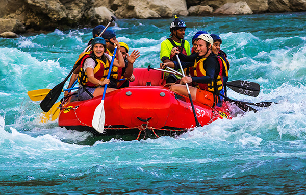 Sunset Rafting